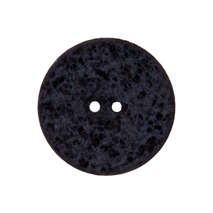 Cotton/polyester button 2-holes, recycled,15mm,18mm