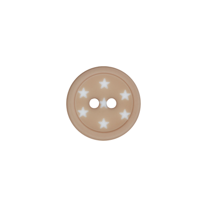 Polyester two-hole button 12mm