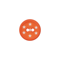 Polyester two-hole button 12mm