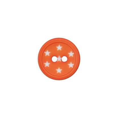 Polyester two-hole button 12mm