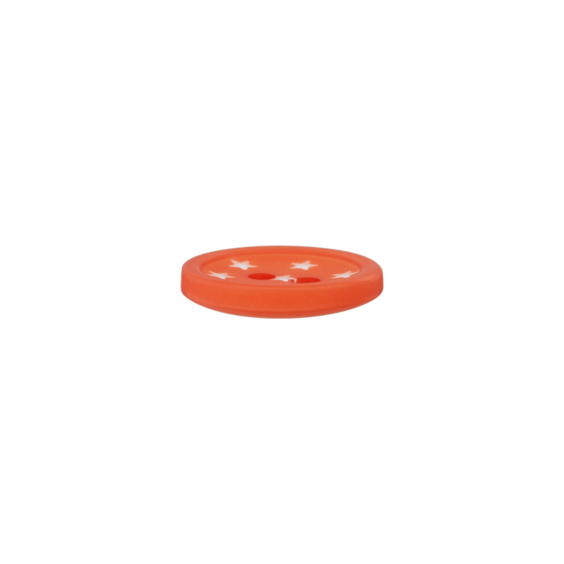 Polyester two-hole button 12mm