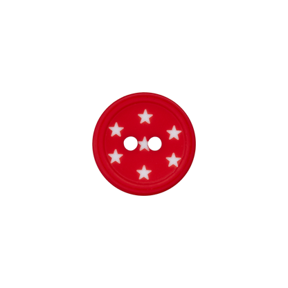 Polyester two-hole button 12mm