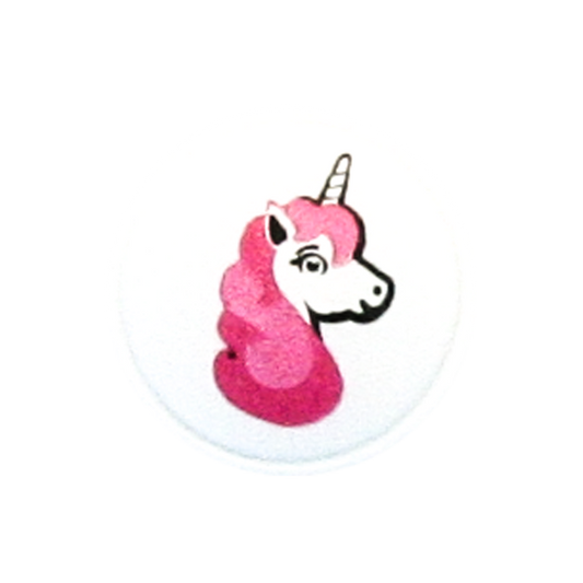 Polyester button Unicorn shank 18mm