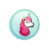 Polyester button Unicorn shank 18mm