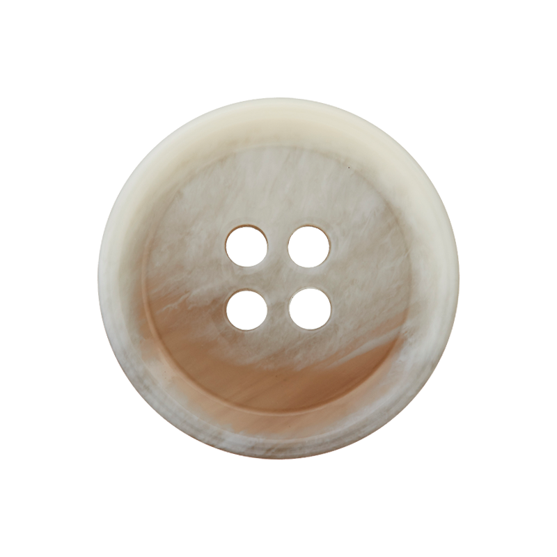 Polyester four-hole button 15mm