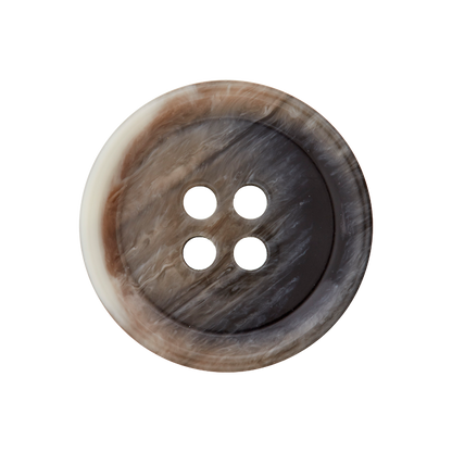 Polyester four-hole button 15mm