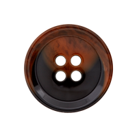 Polyester four-hole button 15mm