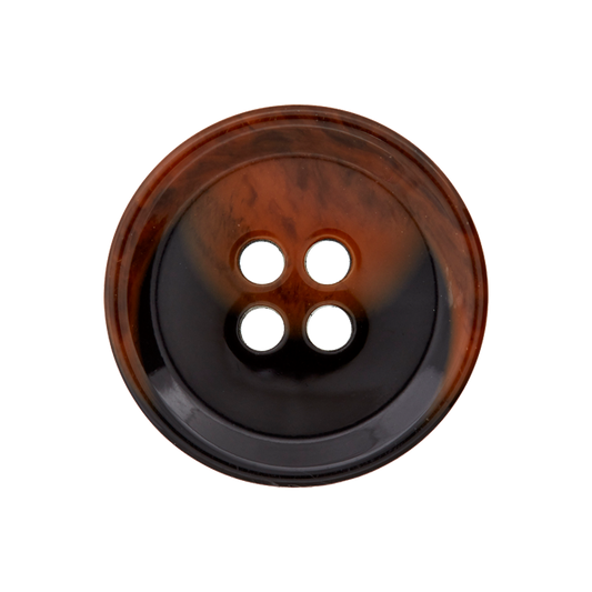 Polyester four-hole button 15mm