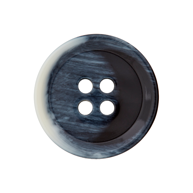Polyester four-hole button 15mm