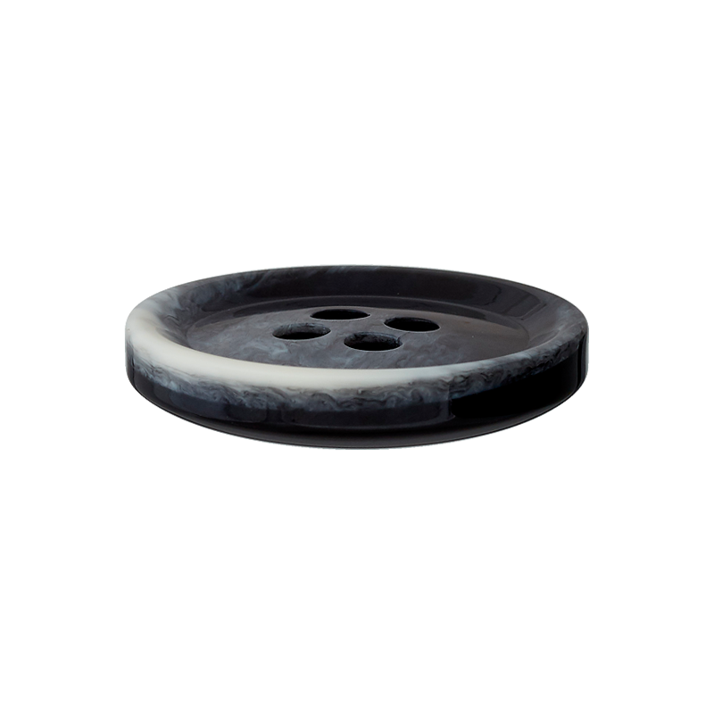 Polyester four-hole button 15mm