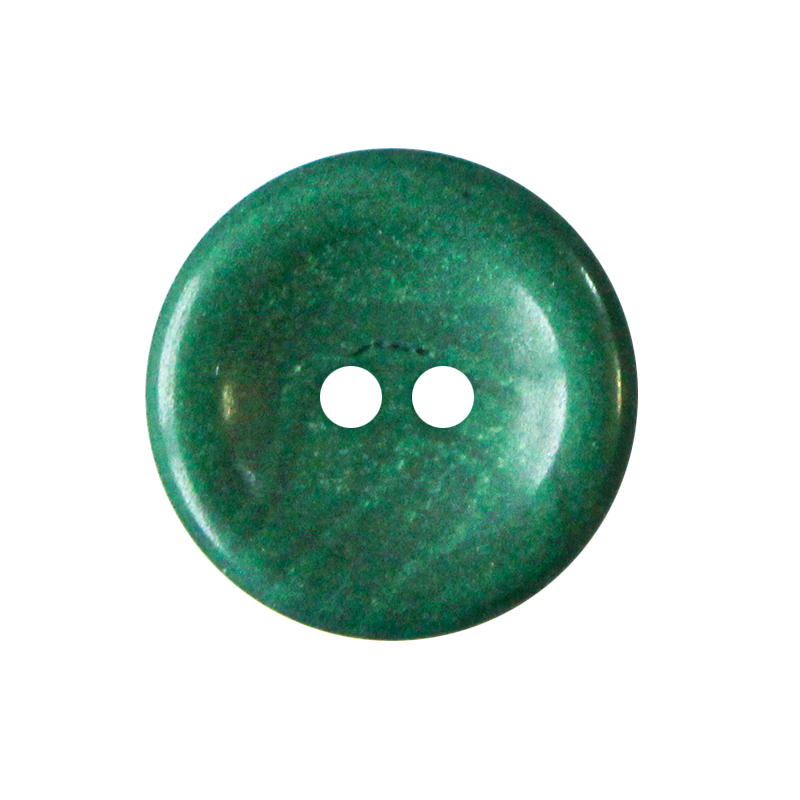 Hemp/polyester button 2-holes, recycled, 15mm