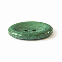 Hemp/polyester button 2-holes, recycled, 15mm