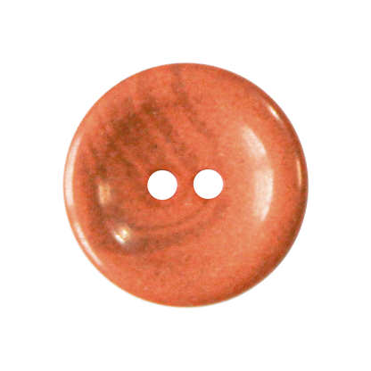Hemp/polyester button 2-holes, recycled, 15mm