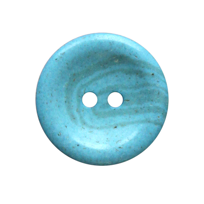 Hemp/polyester button 2-holes, recycled, 15mm
