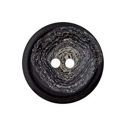 Hemp/polyester button 2-holes, recycled, 15mm