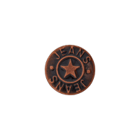 Metal jeans button Star 18mm