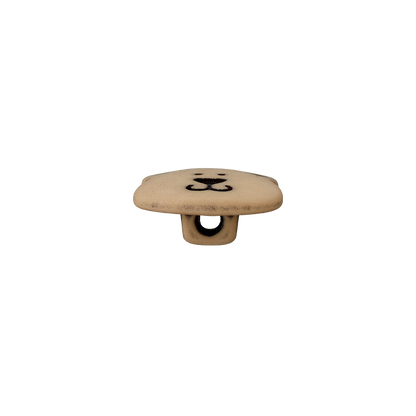 Polyester button shank Bear 15mm