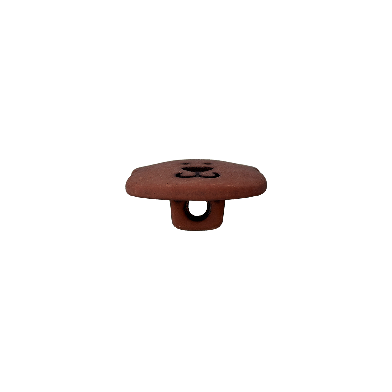 Polyester button shank Bear 15mm