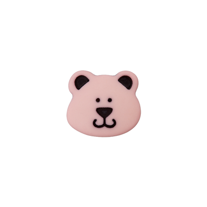 Polyester button shank Bear 15mm