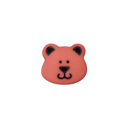 Polyester button shank Bear 15mm