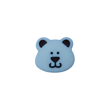 Polyester button shank Bear 15mm