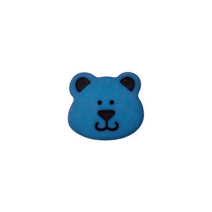 Polyester button shank Bear 15mm