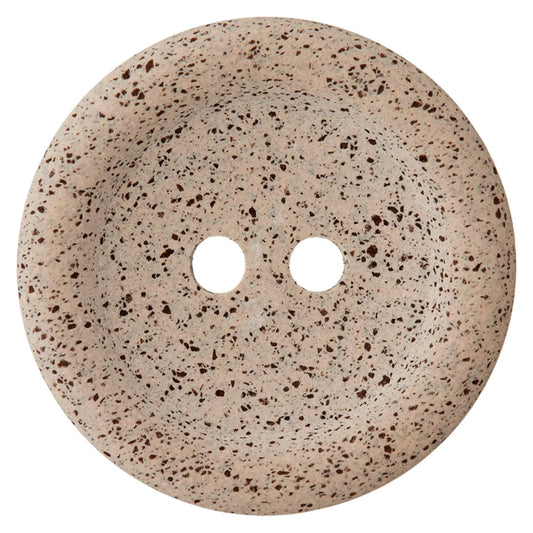 Coffee/Polyester2-h.button recy. 34mm