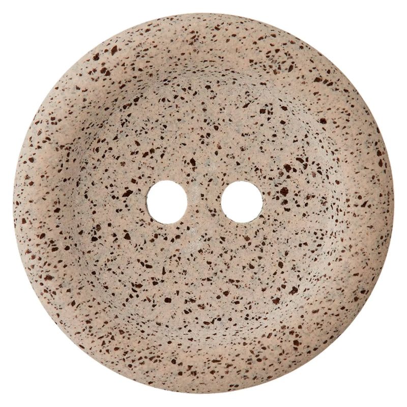 Coffee/Polyester2-h.button recy. 34mm