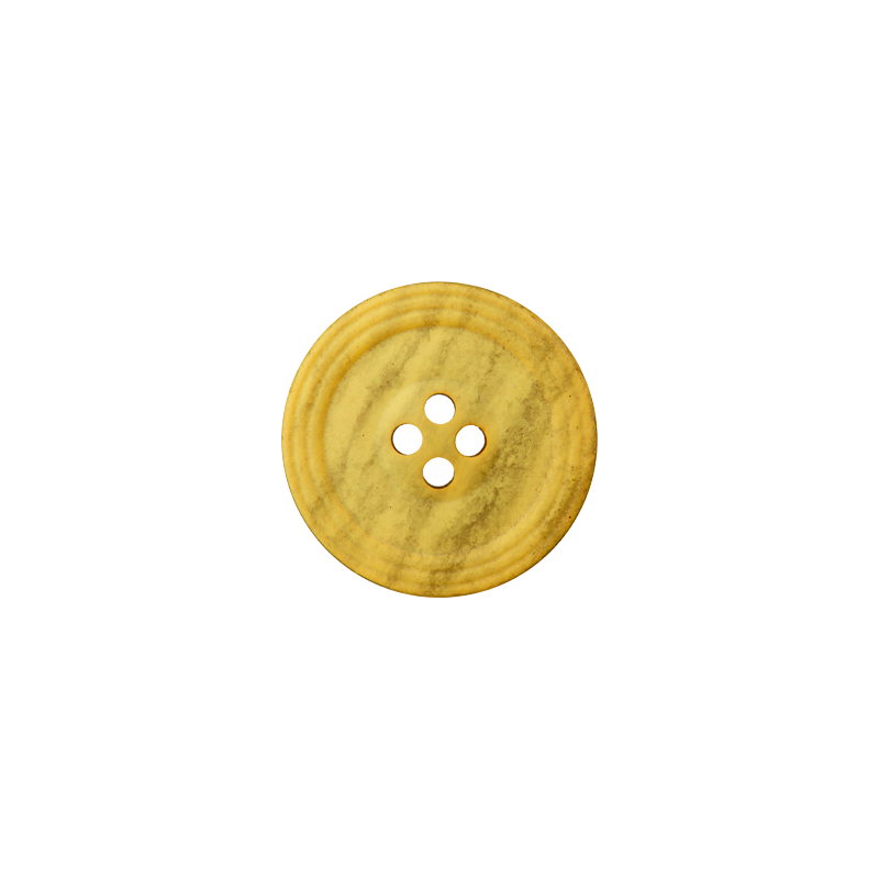 Polyester button 4-holes 15mm,18mm