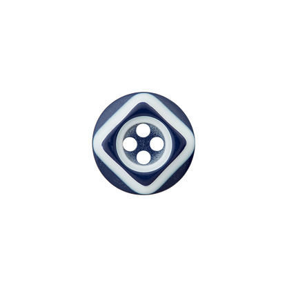 Polyester button 4-holes, 12mm