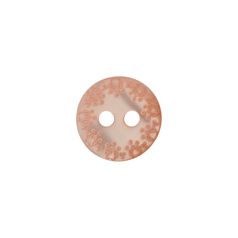 Polyester button 2-holes 11mm