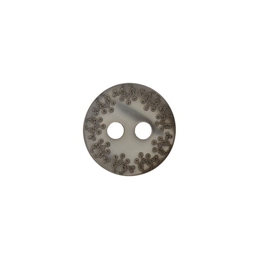Polyester button 2-holes 11mm