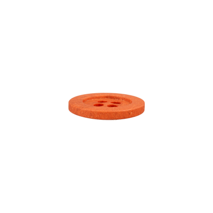 Hemp/polyester button, 4-holes, recycled, 18mm