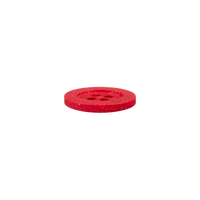 Hemp/polyester button, 4-holes, recycled, 18mm