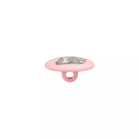 Polyamide button shank, Raccoon, 15mm