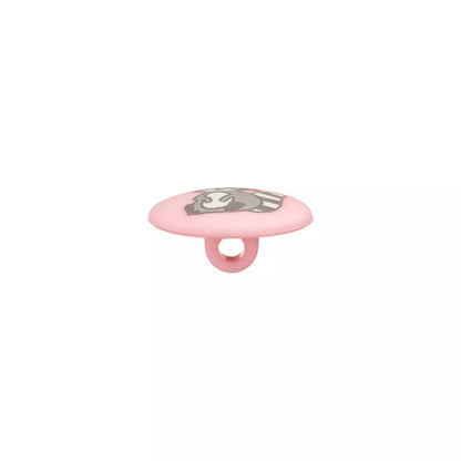 Polyamide button shank, Raccoon, 15mm