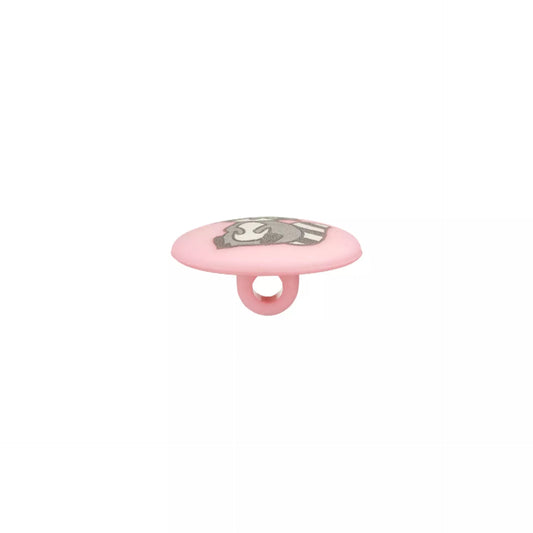 Polyamide button shank, Raccoon, 15mm
