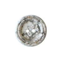 Cotton/polyester button 2-holes, recycled, 18mm