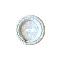 Cotton/polyester button 2-holes, recycled, 18mm