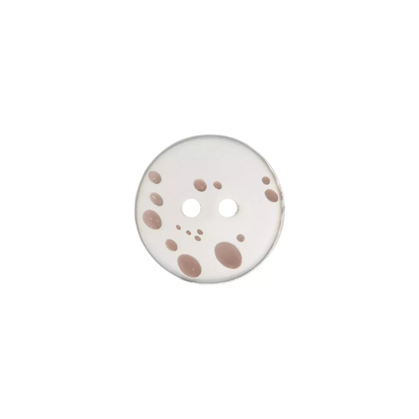 Polyester button 2-holes, Blouse, 14mm