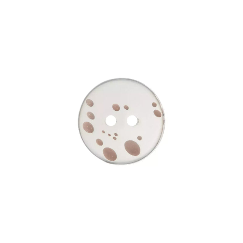 Polyester button 2-holes, Blouse, 14mm