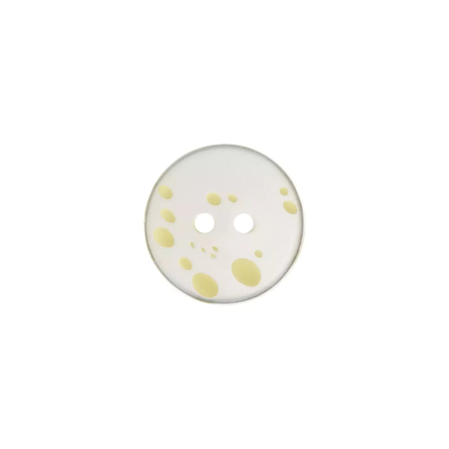 Polyester button 2-holes, Blouse, 18mm