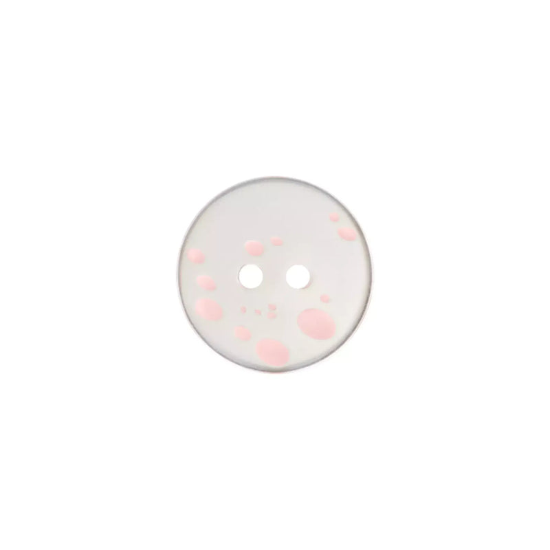 Polyester button 2-holes, Blouse, 14mm
