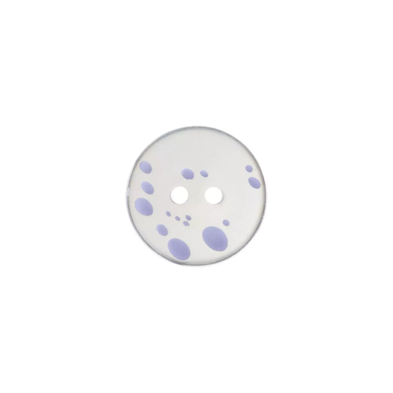 Polyester button 2-holes, Blouse, 18mm