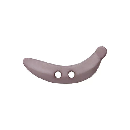 Polyester button 2-holes, Banana, 25mm