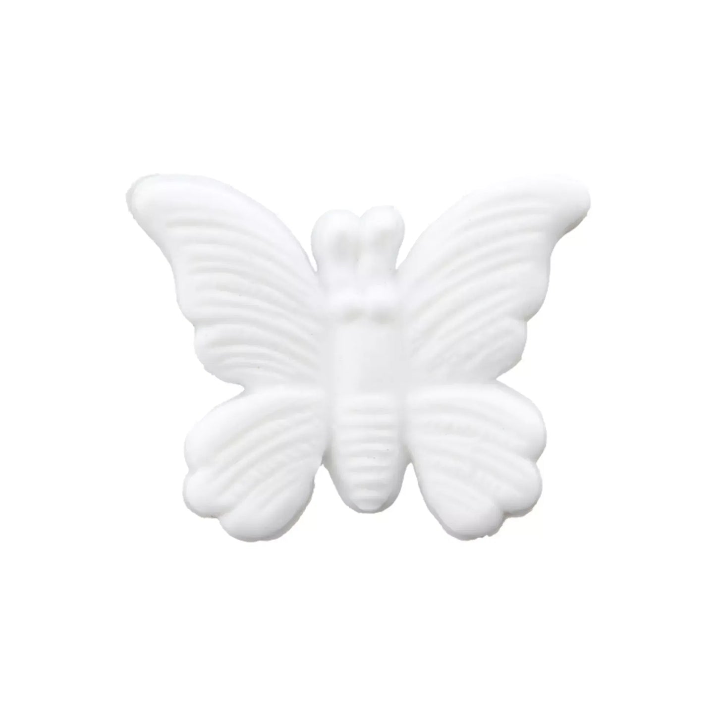 Polyester button shank, Butterfly, 19mm