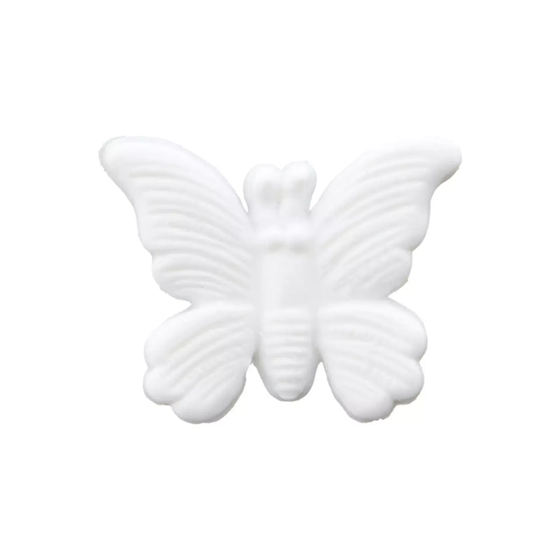 Polyester button shank, Butterfly, 19mm