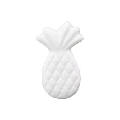 Polyester button shank, Pineapple, 19mm
