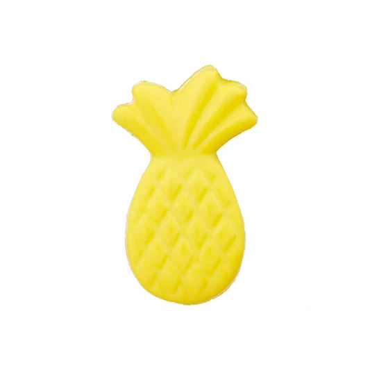 Polyester button shank, Pineapple, 19mm