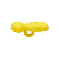 Polyester button shank, Pineapple, 19mm
